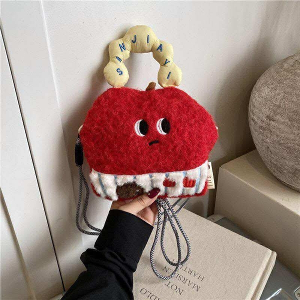 Túi lông hoạt hình nhiều mẫu cho bé