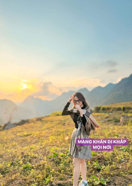 Khăn BBR họa tiết 2 mặt size 180x70cm full box