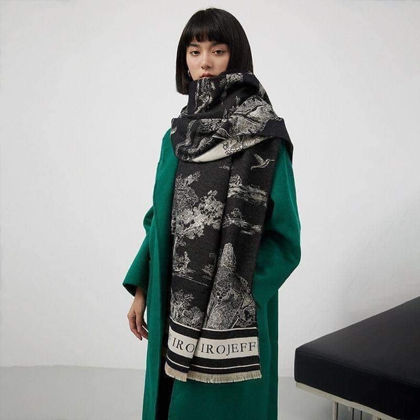 Khăn cashmere size 65x180cm 3 màu