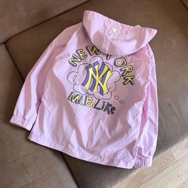 Áo khoác gió MLB màu neon 7 màu