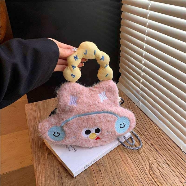 Túi lông hoạt hình nhiều mẫu cho bé