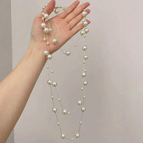 Dây chuyền giả ngọc trai