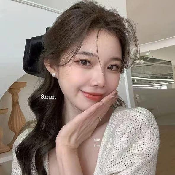 Set 4 đôi bông tai ngọc trai