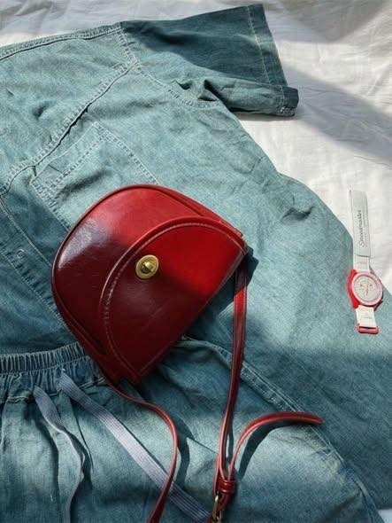 Túi đỏ mini size 20x16x5cm