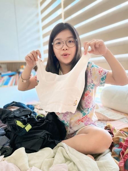 Set 4 áo lá chất đúc cho bé lớn