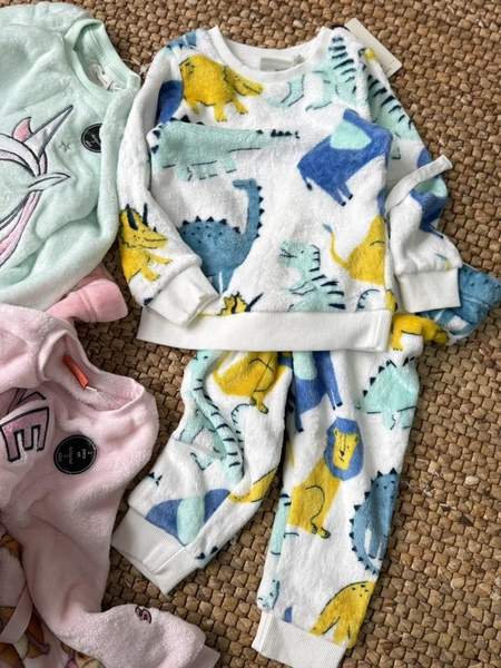 Bộ lông Junior 3 mẫu Khủng long, Unicorn, Skye chó cứu hộ