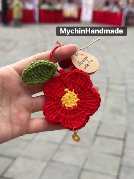 Móc khoá hoa lá các mẫu