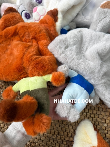 Mũ lông Zootopia freesize có thân mini