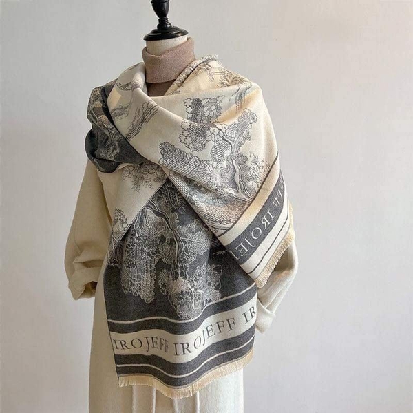 Khăn cashmere size 65x180cm 3 màu