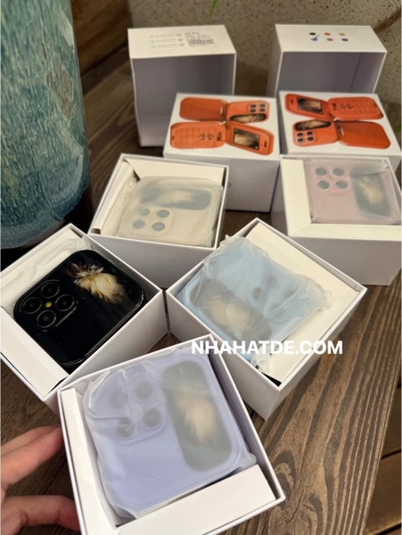 Máy điện thoại I17 Pro 2 sim 5 màu xanh, tím, hồng, vàng, đen