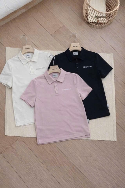 Áo polo cộc tay Abenaki 3 màu be, hồng, đen