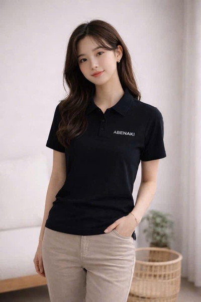 Áo polo cộc tay Abenaki 3 màu be, hồng, đen