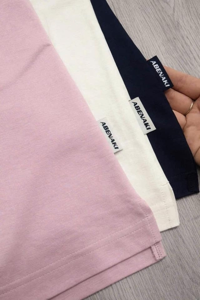 Áo polo cộc tay Abenaki 3 màu be, hồng, đen