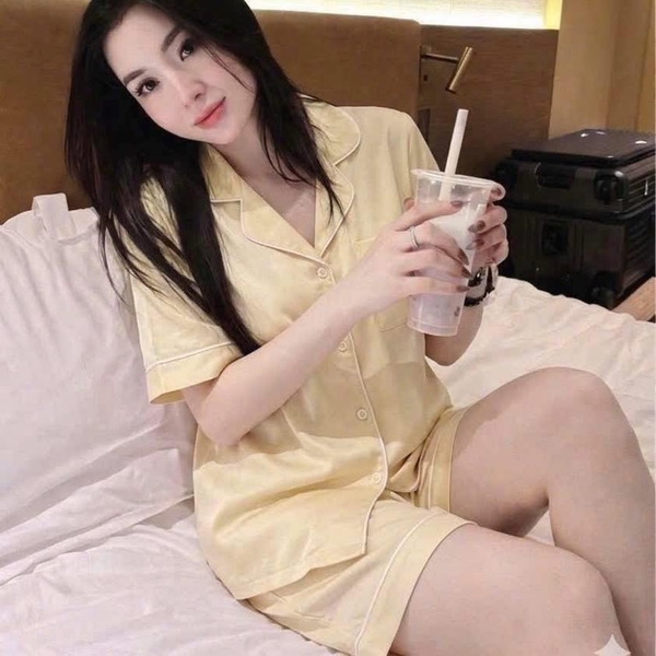 Bộ mặc nhà SONGFEI có bra 4 màu cho nữ