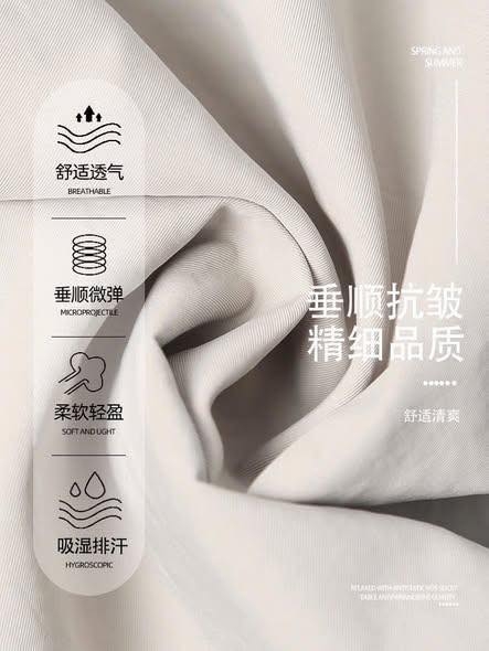 Quần suông chất đũi mát 5 màu cho nữ