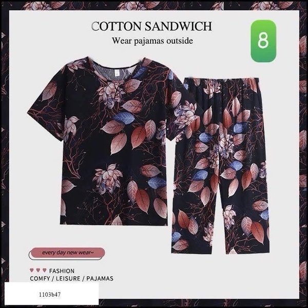 Bộ cộc tay lanh 10 mẫu cho các bà các mẹ