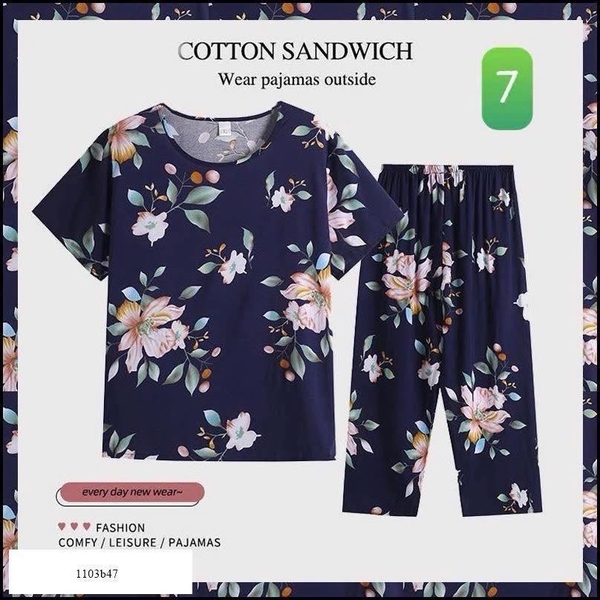 Bộ cộc tay lanh 10 mẫu cho các bà các mẹ