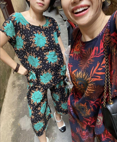 Bộ cộc tay lanh 10 mẫu cho các bà các mẹ