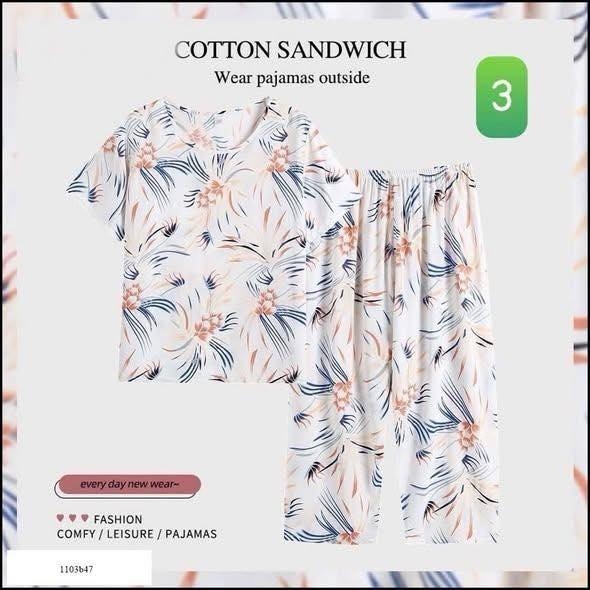 Bộ cộc tay lanh 10 mẫu cho các bà các mẹ