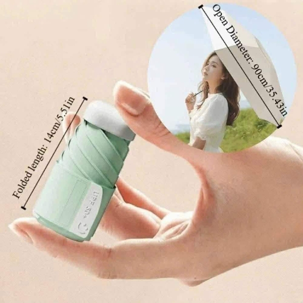 Ô mini gấp gọn 14cm 5 màu
