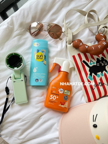 Kem chống nắng Cien Sun Kids dạng vòi Sonnenspray 50+ vegan 250ml