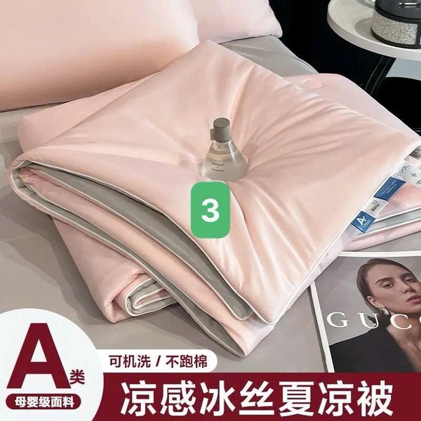 Chăn hè lụa Cooling làm mát nhiều màu