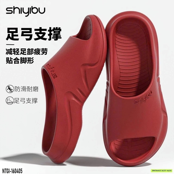 Dép EVA SHIYIBU siêu nhẹ chống trượt 4 màu xanh, đỏ, đen, tím