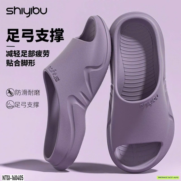 Dép EVA SHIYIBU siêu nhẹ chống trượt 4 màu xanh, đỏ, đen, tím