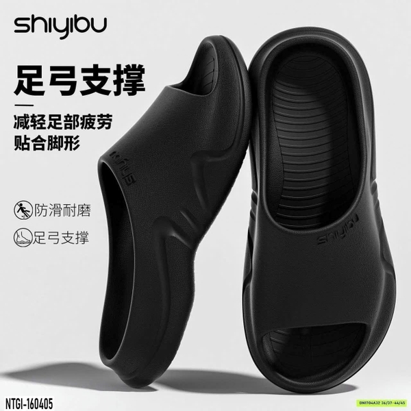 Dép EVA SHIYIBU siêu nhẹ chống trượt 4 màu xanh, đỏ, đen, tím