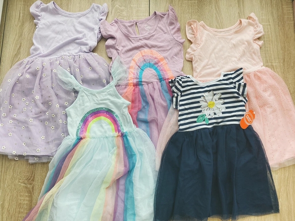 Váy cotton tay cánh tiên Cat&jack, Wonder Nation nhiều mẫu