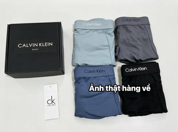Set 4 chiếc quần sịp đùi CK LIMITED STYLE MEN full box
