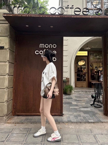 Giày thể thao Stay With Me 3 màu hồng, đỏ, trắng đen