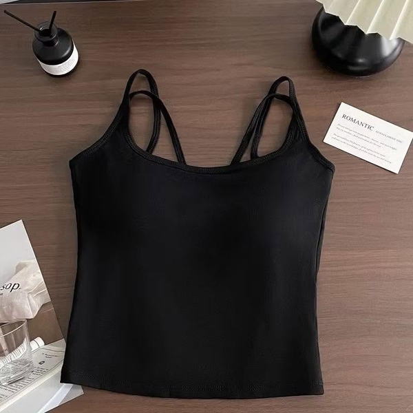 Áo 2 dây cut out lưng 8 màu cho nữ
