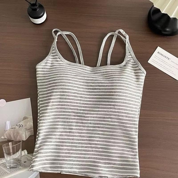 Áo 2 dây cut out lưng 8 màu cho nữ