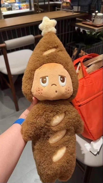 Gấu bông Twinkle bánh mì nâu 3 size 50cm, 70cm, 90cm