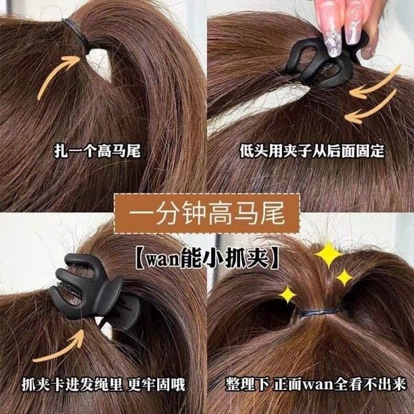 Set 67 chi tiết kẹp tóc, dây thun...nhiều mẫu