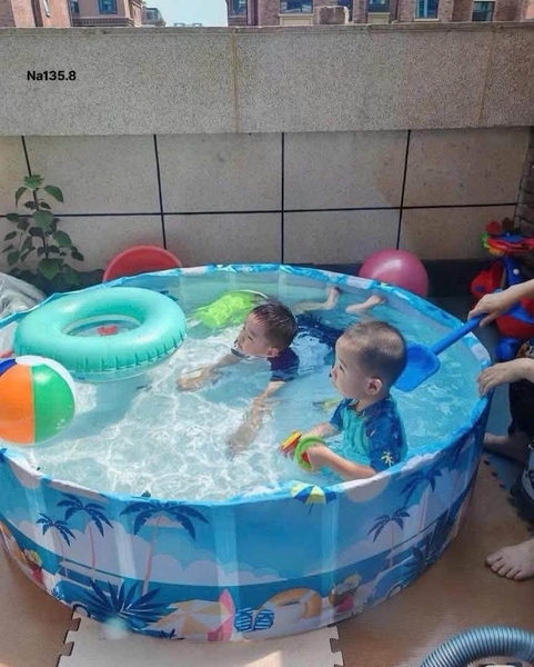 Bể phao gấp gọn 3 size