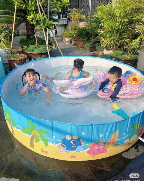 Bể phao gấp gọn 3 size