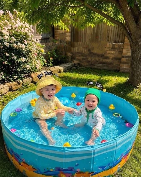 Bể phao gấp gọn 3 size