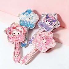 Lược ngôi sao các hình Kuromi, Hello Kitty, Melody, CinnaMoroll