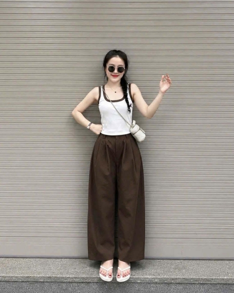 Áo ba lỗ Polham 3 màu trắng, đen, nâu