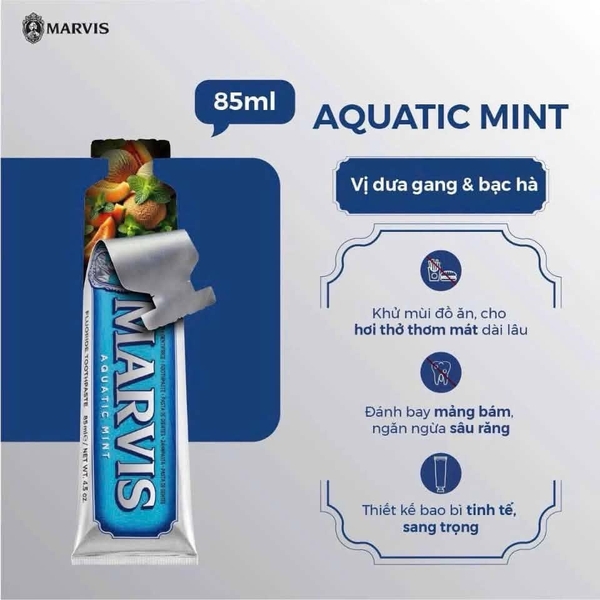 Kem đánh răng Marvis 85gr