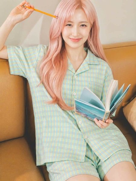 Bộ pyjama TopTen Good wear 2 màu caro đỏ, xanh