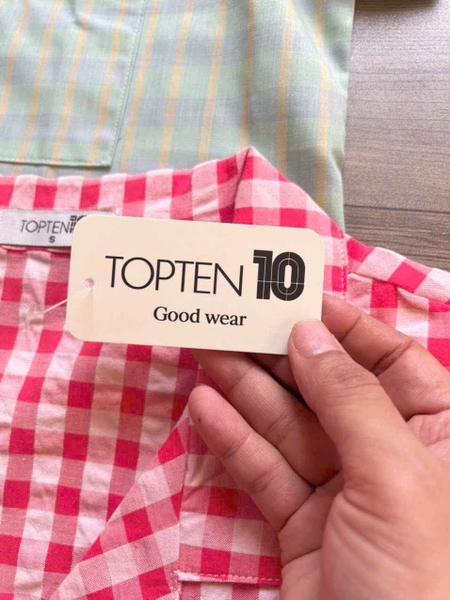 Bộ pyjama TopTen Good wear 2 màu caro đỏ, xanh