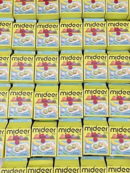 Bộ đồ chơi hoa quả Mideer kèm đất nặn