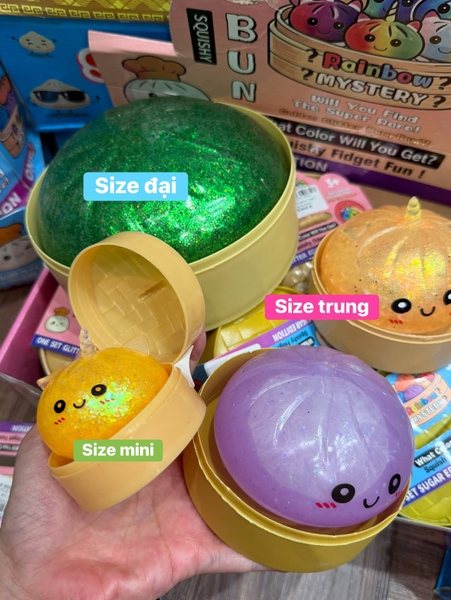 Bánh bao Squishy MINI 5,5cm