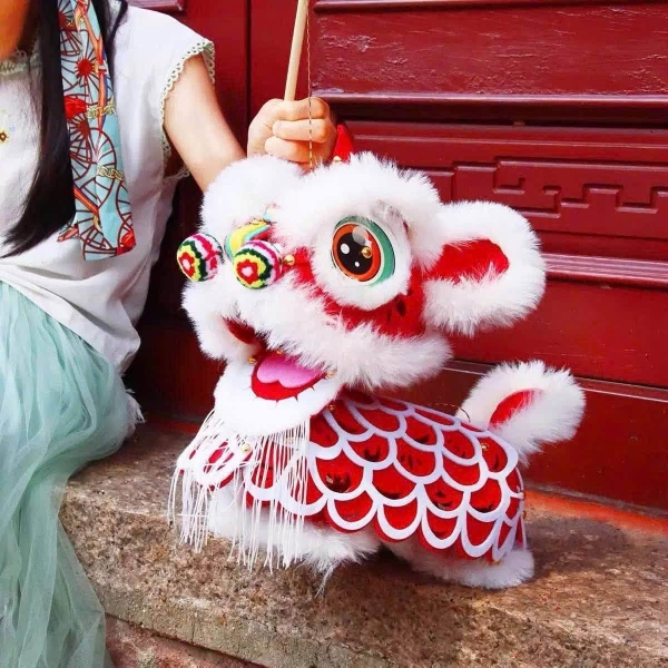 Set DIY đèn lồng Lân 4 màu HỒNG - ĐEN - XANH - ĐỎ