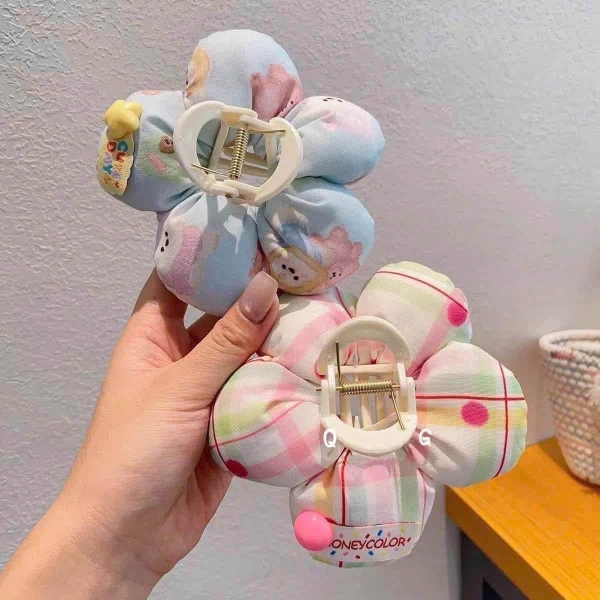Set 3 kẹp tóc hoa cho bé gái