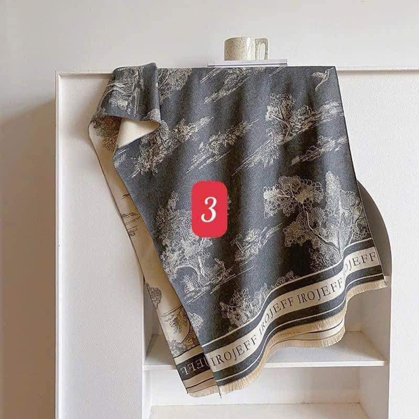 Khăn cashmere size 65x180cm 3 màu