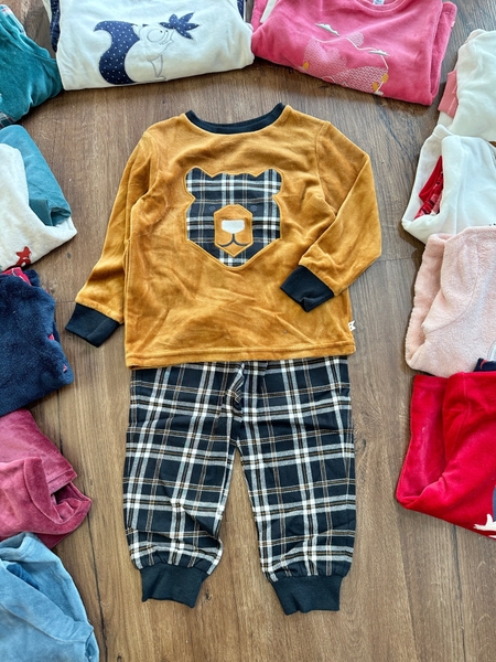 Bộ nỉ băng lông, nhung hãng Okaidi nhiều mẫu bé trai bé gái